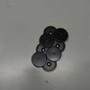 E BAVITE Neodymium Cup Magnets, Rare Earth Magnets with Heavy Duty, Hold up to 110 Lbs, Strong Magnet with Countersunk Hole and Stainless Screws for Kitchen, Craft, Office（Black Pack of 8）