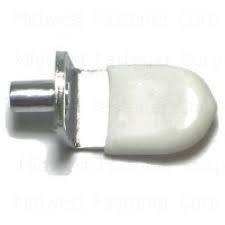 Midwest Fastener Support Shelf CSHN NKL/WHT 5MM M24511 3 Pack