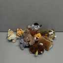 Arrozon 12 Pcs Small Stuffed Animals Bulk, 4.5 Inch Mini Stuffed Animals, Kindergarten Graduation Gifts, Classroom Keychain Plushies Toys Claw Machine Carnival Prizes, Party Favors for Kid