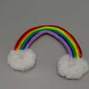 Crazy Hair Clip Kit Crazy Hair Day Accessories for Girls Funny Head Band for Kids and Adults Party Gift(Rainbow)