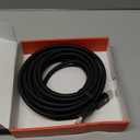 IVANKY 8K DisplayPort Cable 1.4, Long DP Cable 20ft, [8K@60Hz, 4K@144Hz, 1080P@240Hz], Support HBR3, 32.4Gbps, HDCP 2.2, HDR, Compatible for Gaming Monitor, TV, PC, Laptop and More, Black, 20ft