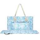 TIASUSAN Empty Mahjong Bag for American Mahjong Set, Mahjong Storage Bag with Tiles Bag and Racks Drawstring Bag