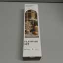 KINGSTONE Vintage Carved Silverware Set, 5-Piece 18/10 Stainless Steel Flatware Cutlery Set with Retro Royal Thick Handle, Tableware Utensils for Home, Restaurant, party, Wedding, Dishwasher Safe