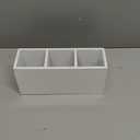 As for Me And My House We Will Serve Christian Pen Pencil Holder, Christian Office Decor, Religious Scripture Botanical Pencil Pen Holder Organizer for Home Office Desk Accessories