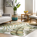 NuLOOM 2' 6" x 10' Long Rectangle Rug HJAU01A, Leaf Design
