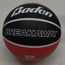 Baden | Legend Court Canvas | Creative Design Outdoor Rubber Game Basketball | Youth & Adult Size 5,6,7 Red & Black