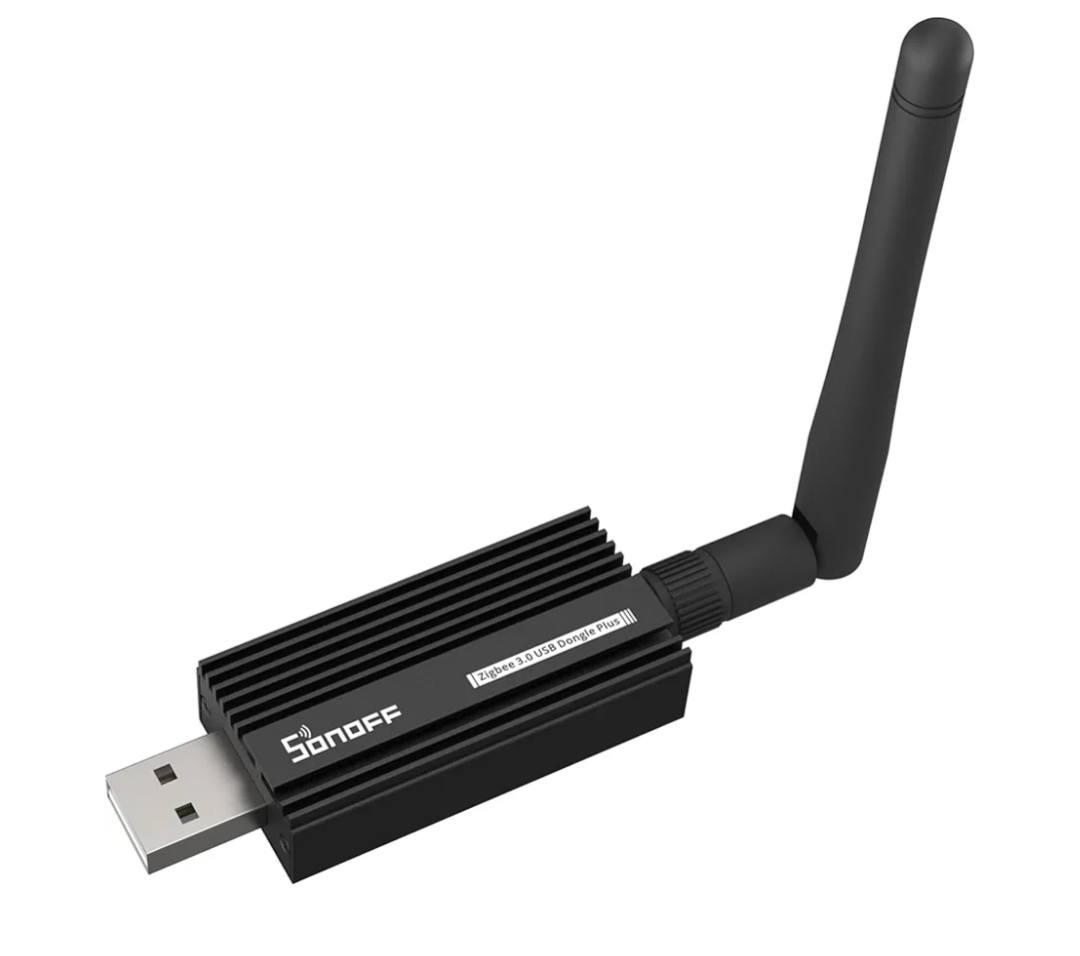 SONOFF Zigbee 3.0 USB Dongle Plus-E Gateway, Universal Wireless Zigbee USB Adapter with Antenna for Home Assistant, Open HAB, Zigbee2MQTT etc