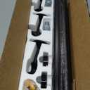 YaFex Heavy Duty Curtain Rods 32-90Inch, 1 Inch Adjustable Black Curtain Rod for Windows, Long Window Treatment Rods with Aluminium Finials, Easy Installation