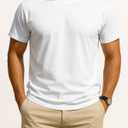 Men's T-Shirts Casual Crew Neck Short Sleeve Fashion Tee Shirts (X-Large)
