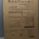 COMOMY 36" Extra Tall Baby Gate for Stairs Doorways, Fits Openings 29.5" to 40.6" Wide, Auto Close Sturdy Safety Dog Gate for House, Pressure Mounted Easy Walk Through Pet Gate with Door, Black