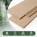 LONGKING Premade Board and Batten Wainscoting Kit, MDF Paintable Accent Wall Panels with Edge Trim, Pre-Cut Ready to Assemble Moulding for Interior Home Decor, Covers 93.93 x 56 in.