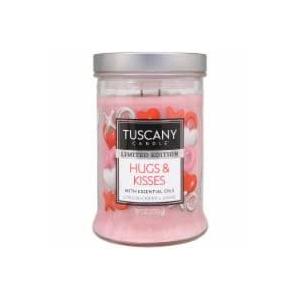 Tuscany Limited Edition Scented Jar Candle - Hugs & Kisses