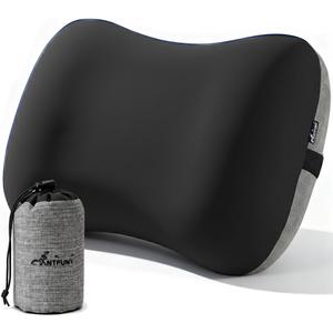 2 x Inflatable Neck Pillow for Travel Camp Beach Small Ultralight Air Blow Up Kilos Gear Tanning Accessories Airplane Seat Cushion Lab Long Flight Essentials Plane Flying Oversea Business Airline Umrah