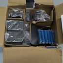 Panasonic Cordless Phone with Answering Machine, Advanced Call Block, Bilingual Caller ID and High-Contrast Display, Expandable System with 3 Handset Cordless Telephones - KX-TGD833M (Metallic Black)