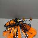 Spooktacular Creations Child Girls Butterfly Costume, Toddlers Butterfly Outfit w/Wings Headband for Kids Halloween Parties (Toddler(3-4 yrs), Orange)