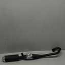 2-Stroke Muffler Exhaust Pipe with Expansion Chamber - Angled Design with Pipe Gasket - Compatible with 47/49cc CAG Daytona Pocket Bikes, Kids Mini Dirt Bike - Easy to Install