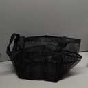 Mesh Shower Tote Bag, Portable Beach & Gym Organizer with Multiple Pockets, Lightweight Nylon Wash Bag for Toiletries