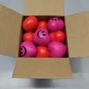 32 Pcs Heart Stress Balls,Smile Mini Heart Foam Balls,1.57" Hearts Squeeze Ball for Stress Relief,Valentines Day,Party Favors,Classroom Reward,Gift Bag Fillers(2 Colors)