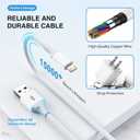 iPhone Charger,[Apple MFi Certified] Fast iPhone Charger 2PACK 6FT Lightning Cable Cord Fast Charging Dual 2 Port Plug USB Wall Charger Compatible with iPhone 14 13 12 11 Pro Max XS XR X 8 Plus 7 iPad