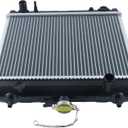 Aluminum Radiator 1G952-72060 for Kubota D722 D902 DF972 WG972 Z602 Engines