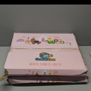 Extra Large Toy Box Chest, Collapsible Storage Organizer with Lids, Sturdy Cartoons Toybox for Boys Girls, 26"x13"x16" Kids Storage Bin Box Baskets for Living Room, Playroom, Nursery (Cherry Red)