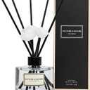 CULTURE & NATURE Reed Diffuser Set 6.7oz (200ml) Clean Cotton Scented Diffuser with Sticks Home Fragrance Reed Diffuser for Bathroom Shelf Decor