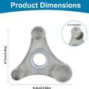 Faucet Aerator Removal Tool, Four Holes 4400276 Sink Faucet Aerator Key Installation Remover Tool Bubbler Wrench for Home Plumbing Repairing