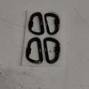 Heavy Duty Lightweight Locking Carabiner Clips D Ring for Camping Hiking Outdoor Gym etc, Carabiner with Lock Small Carabiners for Dog Leash & Harness