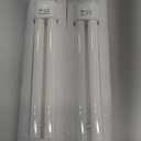 BlueStars 2G11 18W Replacement Bulb H-Shaped Tube with 4-Pin Base Blue Light - Compatible with Indoor Outdoor 18W Appliance Light Lamps for Home - Pack of 2 - Dimensions: 8.7 x 1.7 x 0.9in