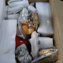 2 Pack Shipping Container Wheels 6-Lug Wheels Kit Heavy Duty Shipping Container Axles with Ratchet Tie Down Spindle 8000 Pounds 20ft-40ft Containers Hook, Quick Disassembly Accessories, Red