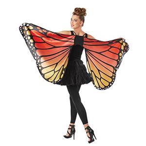 Seasons Adult Monarch Butterfly Cape Wings, One Size