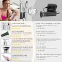 Electric Foot Callus Remover (6 Speed Adjustable), 2 in 1 Electric Foot File Nail Grinder, Rechargeable Foot Sander Pedicure Tools for Feet Dead Skin with Sandpaper Disk and Nail Drill Bits, Silver