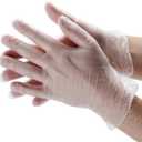 MedPride General Purpose Powder-Free Vinyl Gloves, X-Large, Case/1000 (10 Boxes of 100)