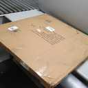 Fire Pit Lid Round 36", Heat Resistant Metal Firepit Cover with 2 Wooden Handles for Round Patio Fire Pit, Compatible for Firepits Inside Dia Up to 34"