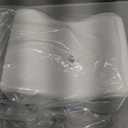 5 STARS UNITED Knee Pillow for Side Sleepers - Hip Pain Relief, Memory Foam Leg Cushion for Side Sleeping - Between Legs Pillow for Sciatica & Lower Back Pain, White (Standard)