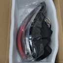 Huray Left Inner Tail Light Fit for Jeep Compass 2017-2024 LH Halogen Taillight Rear Brake Lamp Assembly OE Style Accessory Replacement for CH2802115 55112837AB (Driver Side)