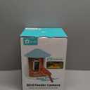 NETVUE by Birdfy Smart Bird Feeder with 2K HD AI Camera Solar Powered, Wireless Wildbird Watching, Live Stream&Color Night Vision, Auto-Capture & Notify, Free Cloud Storage(AI by Subscription) (Blue)