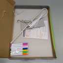 LED Note Board with 7 Colors15"x10" Drawing Tablet with 4 Modes, 7 Luminous Birthday Gifts for Kids (White)