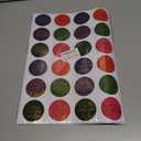 2 x Christmas Stickers for Envelope Seals Cards Making Crafts 2 Inch Round Happy Holiday Christmas Label Card Vinyl Stickers for Mailing Baked Goods Gifts Decorative Bag (ho168)