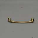 10 Pack 5 Inch Champagne Bronze Cabinet Pulls Kitchen Handles for Cabinets Cupboards Drawers Doors - Gold