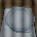 Sweejar 2-pack Glass Pie Pan, 7.5-Inch Round Baking Dish with Non-Stick Coating and Soft Wave Edge for Apple, Pumpkin, and Pot Pies