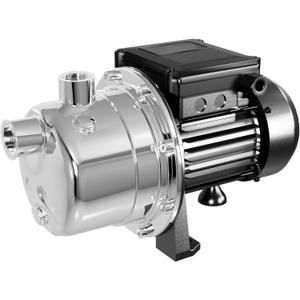 Lanchez 1/2 HP Shallow Well Garden Pump, Portable Stainless Steel Water Transfer Draining Irrigation Pump for Lawn Fountain, 960 GPH, 125 Feet Height
