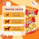Jungle Calling Chicken Wrap Knotted Bones Dog Chews, Long Lasting Beefhide Treats Real Rawhide Bones for Large Dogs Edible Training Treats (EXP 01/09/26)