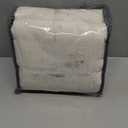 Cream Linen Back Tab Curtains 84 Inch Length for Living Room 2 Panel Set Neutral Modern Farmhouse Window Privacy Semi Sheer Linen Drapes Rustic Pinch Pleated Look Curtain Natural Ivory Colored