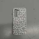 iCoverCase Compatible with Samsung Galaxy S23 Case with Card Holder, S23 Wallet Case for Women Men [RFID Blocking] PU Leather Protective Phone Case for S23 5G (Gray Leopard)