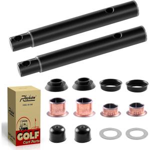 Roykaw Kingpin and Bushing Kit Compatible with Yamaha G2/G8/G9/G11/G14/G16/G19/G20 Gas & Electric Golf Cart Replaces #J55-F3516-00 90384-15826 90201-156J2 J38-23527-00