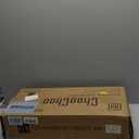 ChooChoo Bathroom Wall Cabinet, Over The Toilet Space Saver Storage Cabinet, Medicine Cabinet with 2 Door and Adjustable Shelves, Cupboard (White)