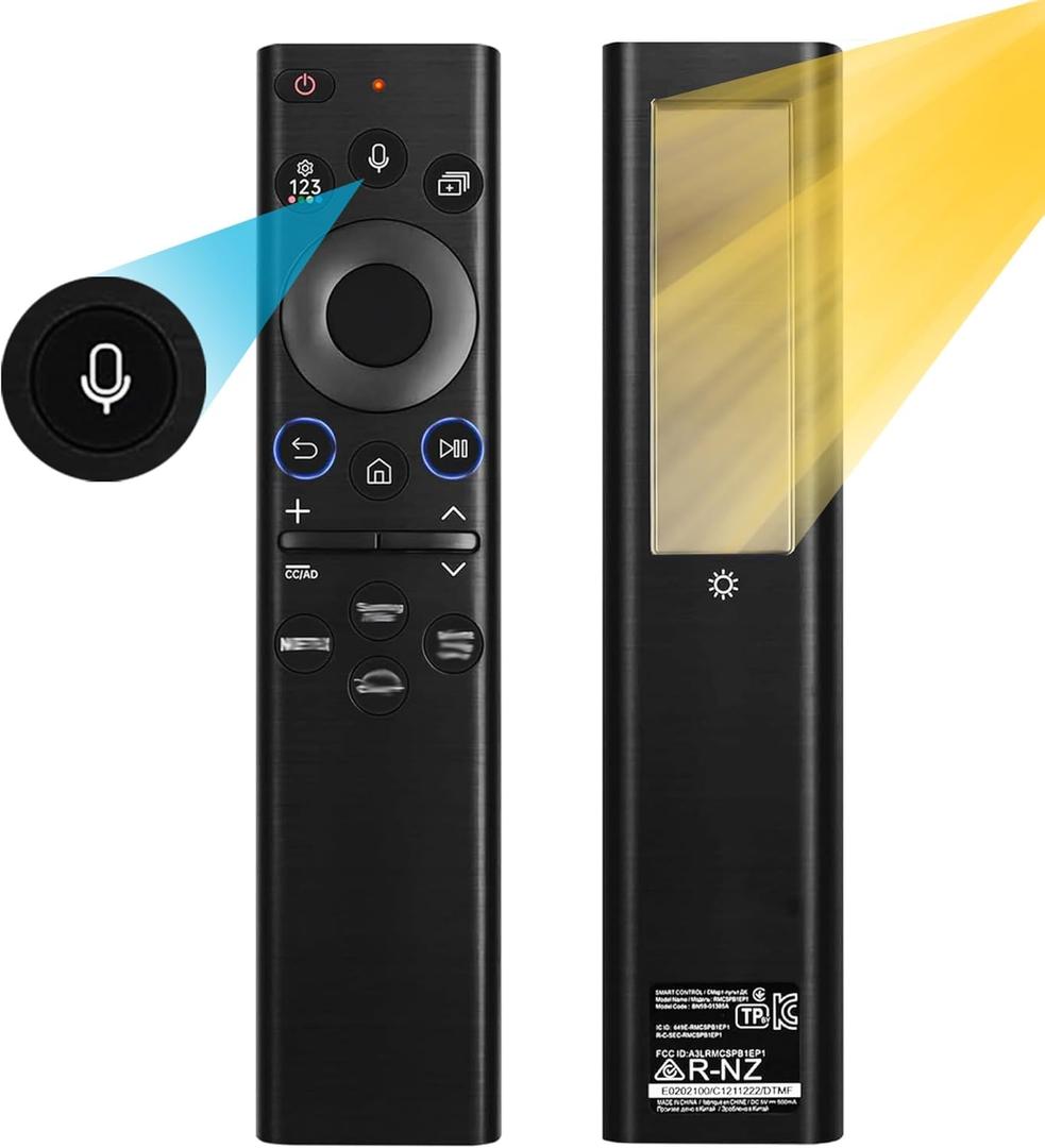 Voice Replacement Remote Control for AMZ Omni Series TV 43" 50" 55" 65" 75" 4K UHD Smart TV 4K65M600A 4K43M600A 4K55M600A 4K75M600A 4K50M600A Amazon TV 4-Series 4K50N400A 4K43N400A 4K55N400A