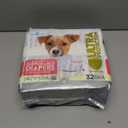 Paw Inspired 32ct Disposable Dog Diapers | Female Dog Diapers Ultra Protection | Diapers for Dogs in Heat, Excitable Urination, or Incontinence (Small)