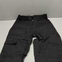 THWEI Cargo Pants for Women High Waisted Casual Baggy Stretchy Wide Leg Y2K Streetwear with 6 Pockets (Small, Black)